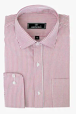 color: White/Red Stripes